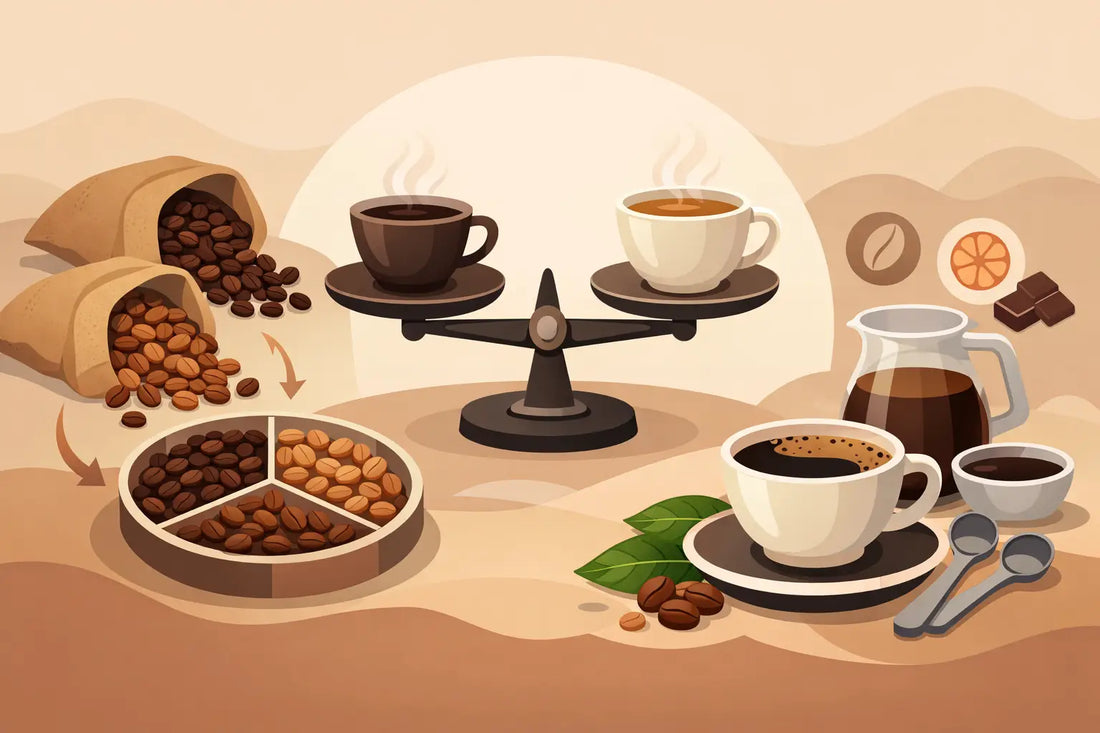 How to Make Coffee Blends That Taste Balanced